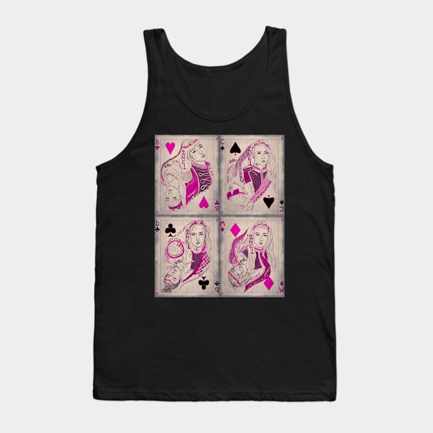 2NE1 - Queens fanart series Tank Top by dangerbeforeyou